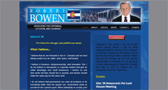 Desktop Screenshot of bowen4colorado.com