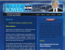 Tablet Screenshot of bowen4colorado.com